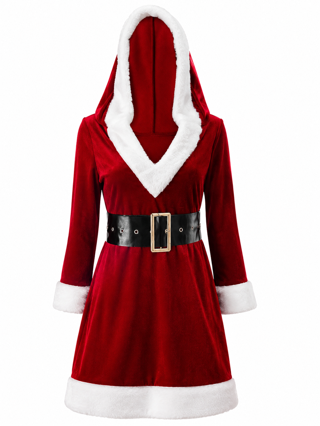 Red Velvet Santa Maxi Dress