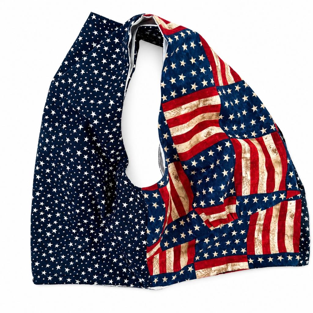 Vest. Women vest. Medium size. Beautiful vest. V-neck. USA flag pattern