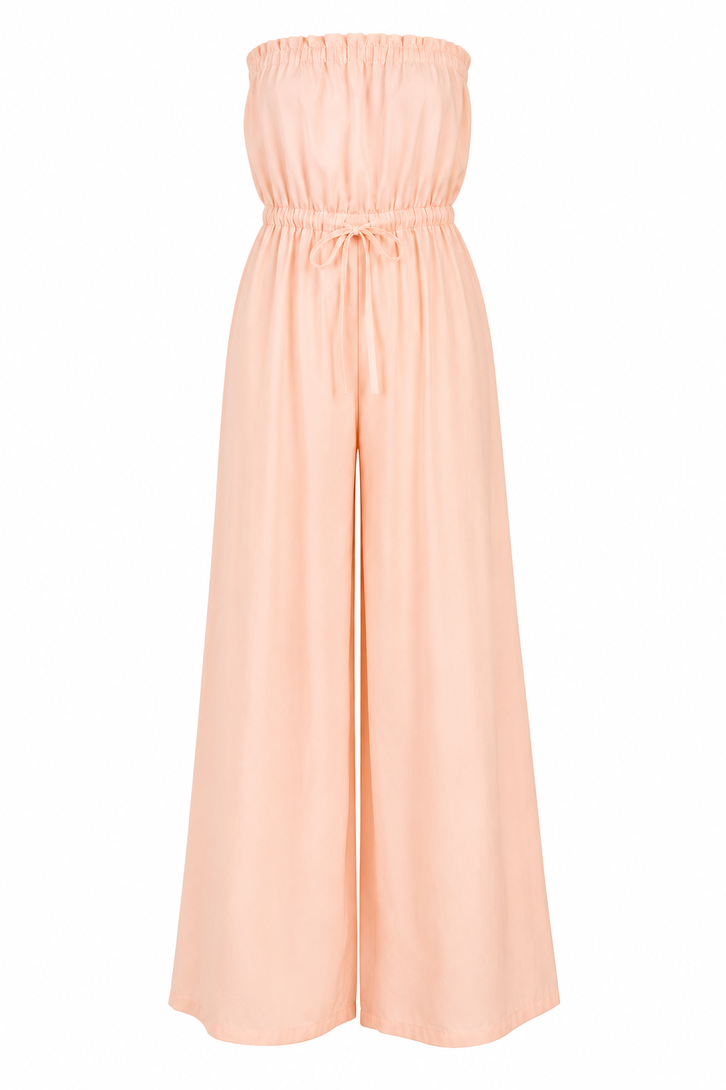 Strapless Wide-leg Palazzo Jumpsuit